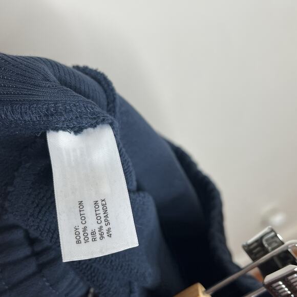 Duluth Trading Co Mens Jogger Sweatpants Navy Size Small Drawstring - Picture 7 of 7